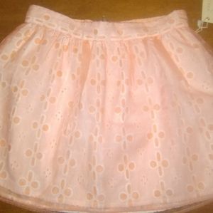 Peach skirt